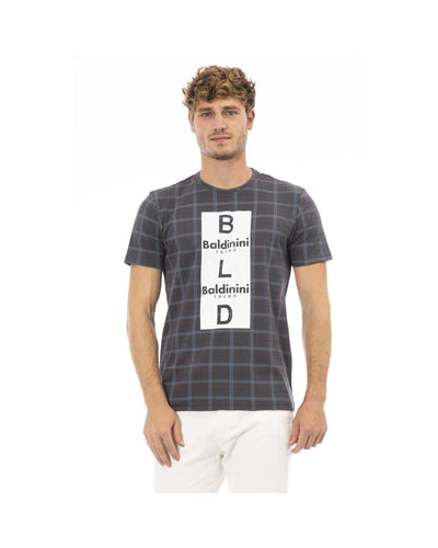 Baldinini Trend Men's Gray Cotton T-Shirt - 2XL