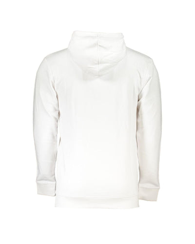 Cavalli Class Men's White Cotton Sweater - 2XL