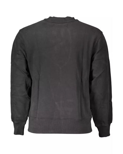 Calvin Klein Men's Black Cotton Sweater - M