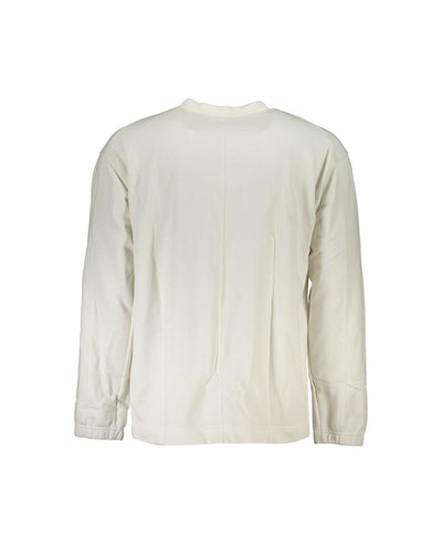 Calvin Klein Men's White Cotton Sweater - L