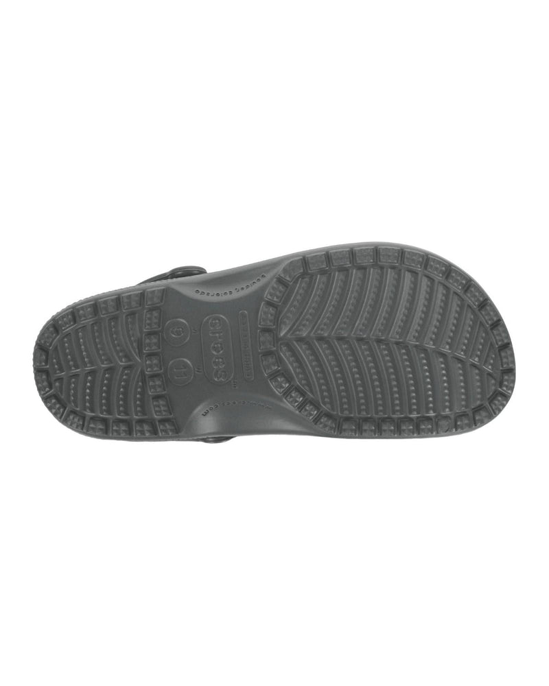 Crocs Lightweight Slip-On Clogs with Ventilation Ports in Slate Grey - 7 US