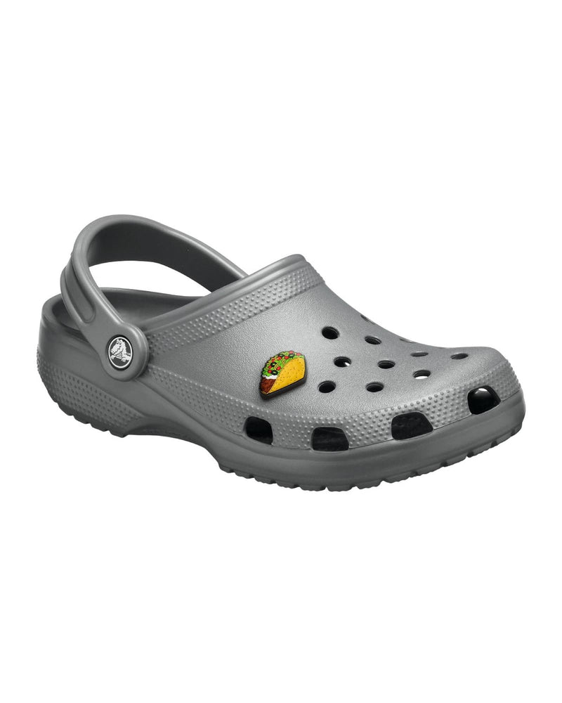 Crocs Lightweight Slip-On Clogs with Ventilation Ports in Slate Grey - 8 US