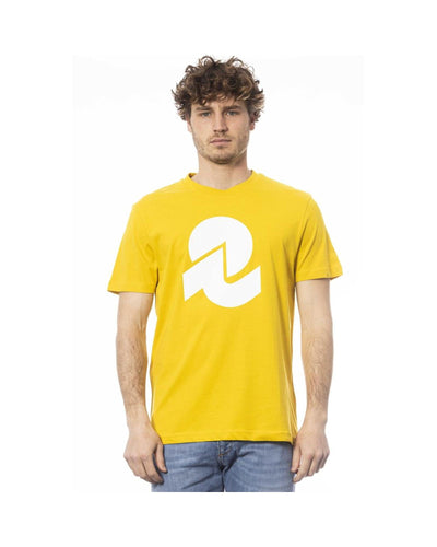 Invicta Men's Yellow Cotton T-Shirt - L