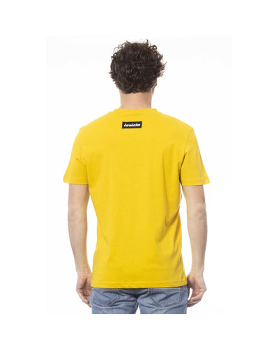 Invicta Men's Yellow Cotton T-Shirt - L