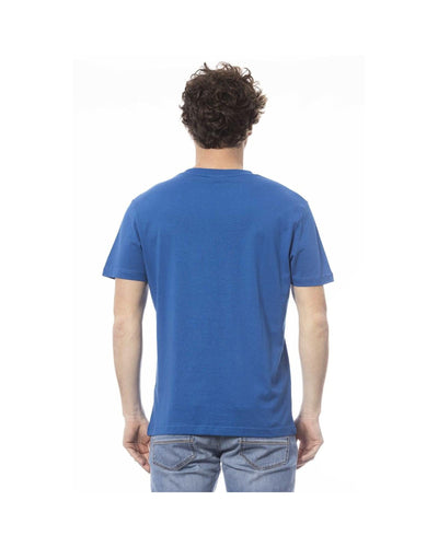 Invicta Men's Blue Cotton T-Shirt - M