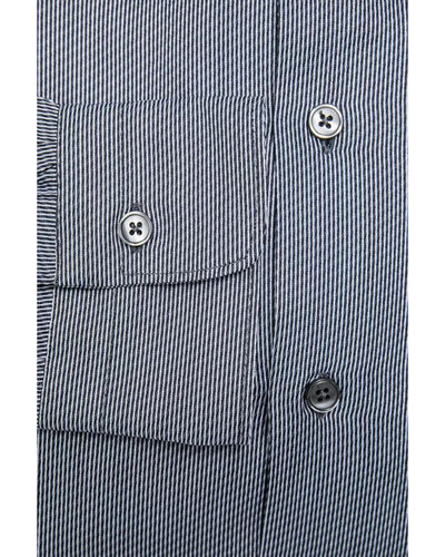 Robert Friedman Men's Blue Cotton Shirt - M