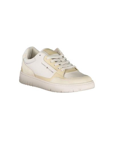 Tommy Hilfiger Men's Beige Polyester Sneaker - 44 EU