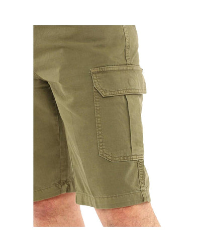 Yes Zee Men's Green Cotton Short - W38 US