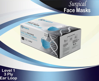 Inspira Surgical Face Mask Level 1 3PLY