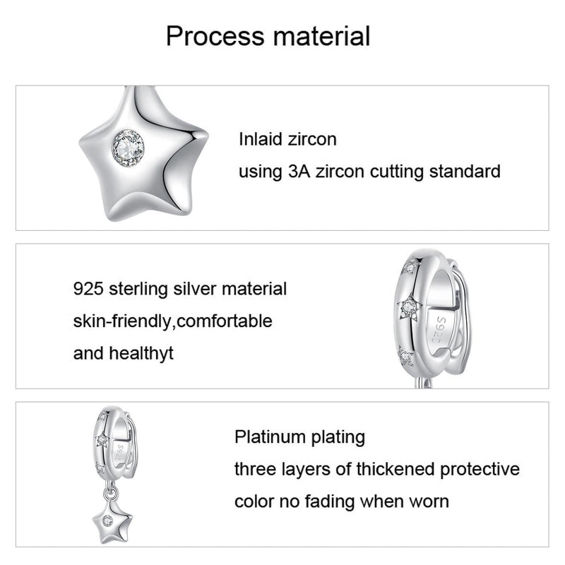 Pentagram Spacer Bead For Jewelry