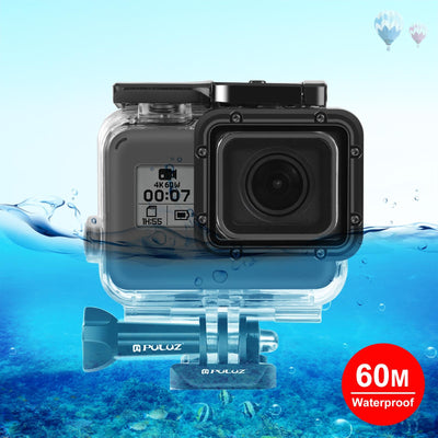 60m Waterproof Housing for Gopro Hero 2018 / 7 / 6 / 5 with Basic Mount