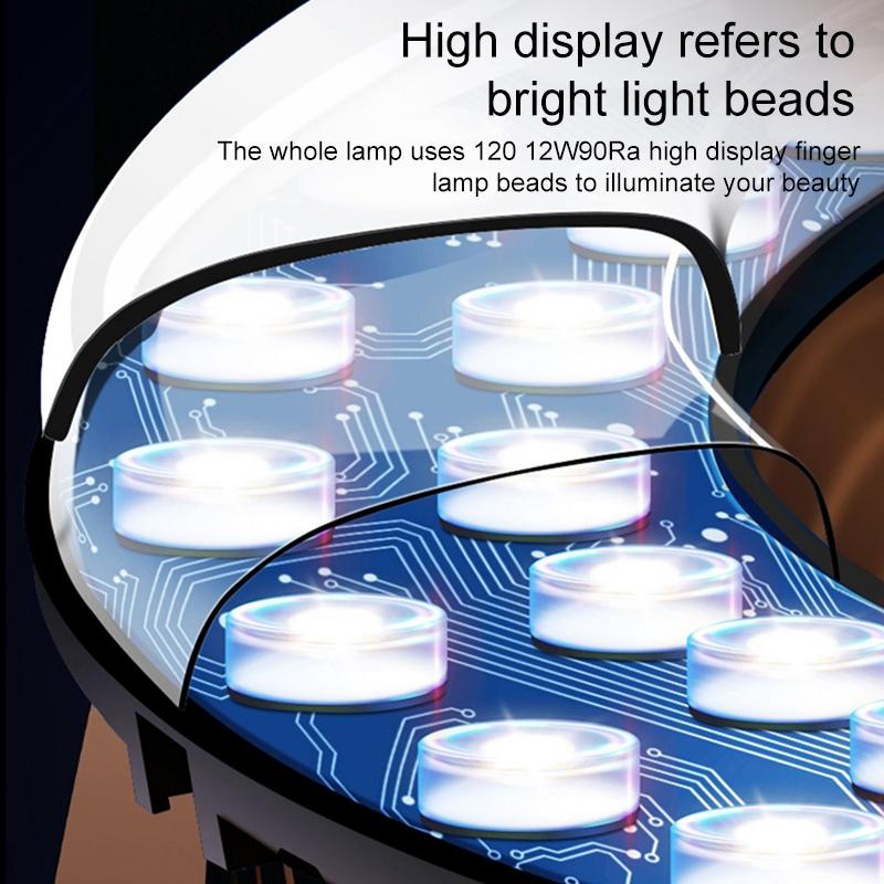 Adjustable 10 Led Fill Light Tripod With Phone Clamp