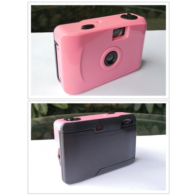 Retro Film Camera for Kids - Waterproof 5m - Flowers Pattern