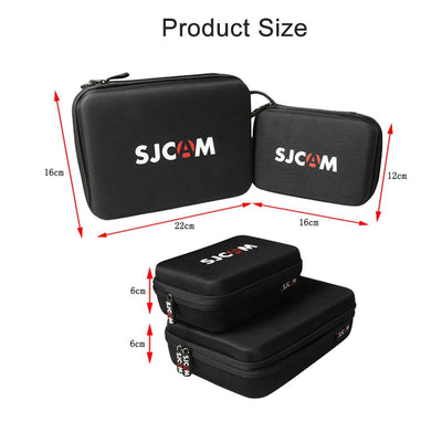 Shockproof Camera Bag for Sjcam and Selfie Stick - Portable 22x16x6cm