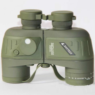 10x50 Floating Binoculars with Compass - Hd Navigation Waterproof Low Light Vision