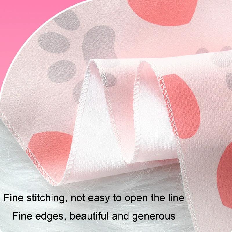 Cute Pet Triangle Towel Bib Cartoon Cats And Dogs Drool Towel Scarf - 10
