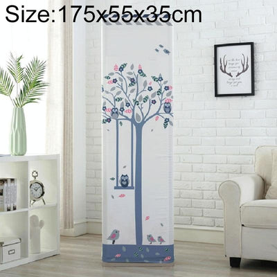 Universal Fabric Dust Cover for Vertical Cabinet Air Conditioners - 175x55x35cm Swing