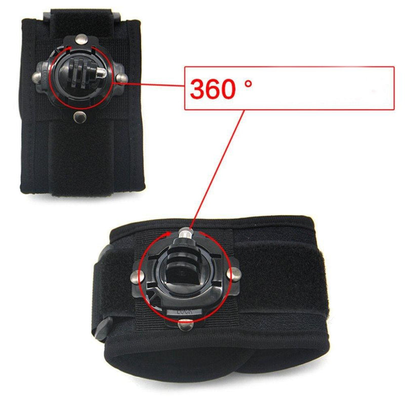 360 Degree Rotation Hand Camera Wrist Strap Mount - Gp144