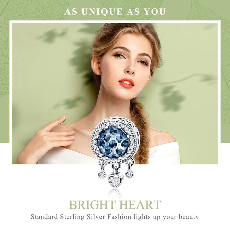 925 Sterling Silver Blue Beaded Bracelet Kit Pure Accessories