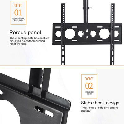 Adjustable Single Screen Tv Wall / Ceiling Mount - 26-60 Inch 0.5-1m Range