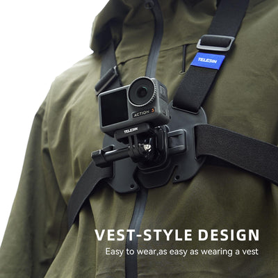 Action Camera Chest Strap Mount Belt