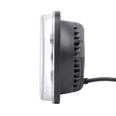 1 Pair 7 Inch Car Square Headlight Work Light