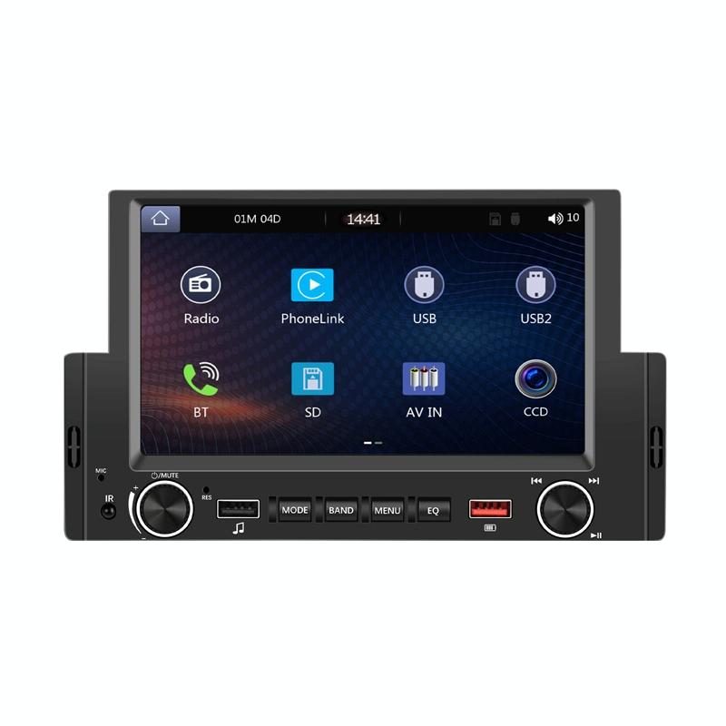 6.2 Inch Single Butt Carplay Car Monitor - Universal Wired Mp5 Player - Standard