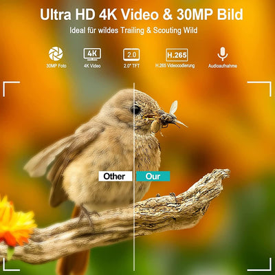 36mp 4k 4g Hunting Camera with App Control for Remote Viewing