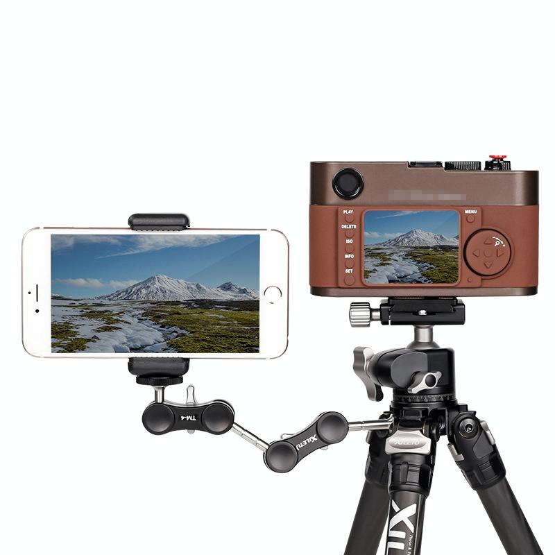 Versatile Dual Ballhead Magic Arm For Camera And Monitor Mounting - Tm-2