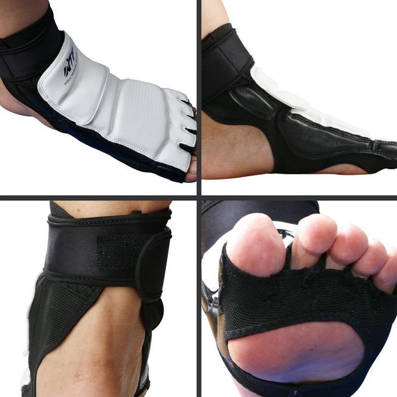 Xs Half-Toe Foot Guard For Taekwondo And Boxing - Fits Size 27-29