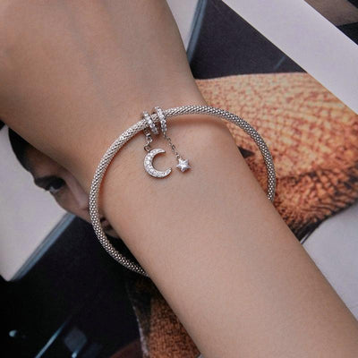 925 Sterling Silver Moonlight Zircon Bracelet