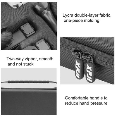 Portable Travel Bag for Xfji Storage - Complete Carrying Case 25.5 x 17.5 x 5.5cm