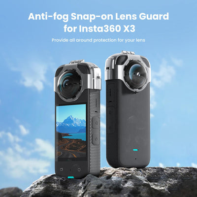 Amagisn Protective Lens Guard for Insta360 X3 Camera - Lens Guard