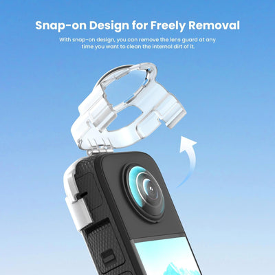 Amagisn Protective Lens Guard for Insta360 X3 Camera - Lens Guard