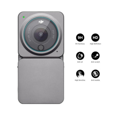 9h Tempered Glass Screen Film for Dji Action 2 Power Combo - 0.2mm