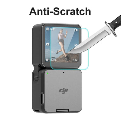 9h Tempered Glass Screen Film for Dji Action 2 Power Combo - 0.2mm