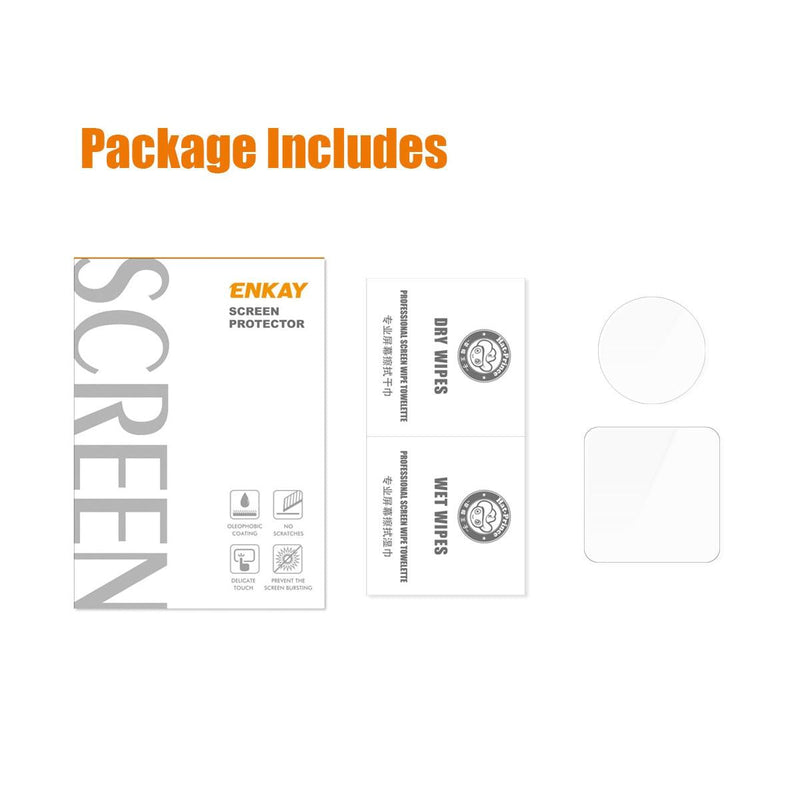 9h Tempered Glass Screen Film for Dji Action 2 Power Combo - 0.2mm