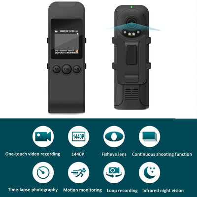 58Mp 1.5 Lcd Hd Pocket Camera With Video Recording - Standard