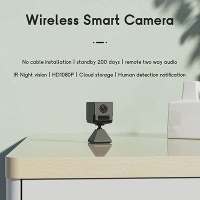 1440P Wifi Action Camera With Wide-Angle Mount
