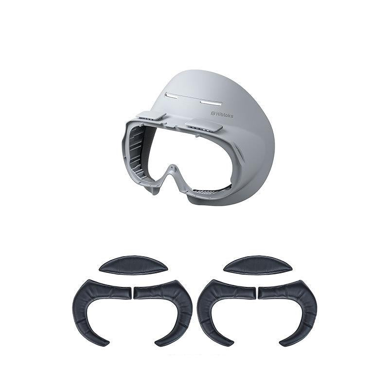 Comfortable Ice Silk Vr Face Cushion for Pico 4 Hibloks - 1Pc Pu Cotton