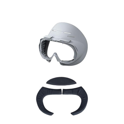 Comfortable Ice Silk Vr Face Cushion for Pico 4 Hibloks - 1Pc Pu Cotton