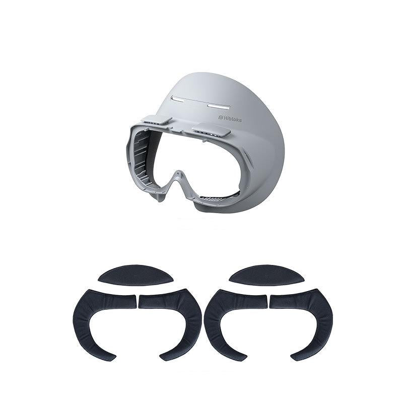 Comfortable Ice Silk Vr Face Cushion for Pico 4 Hibloks - 1Pc Pu Cotton