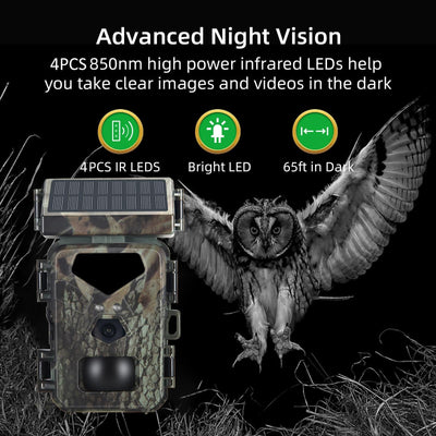 20mp / 1080p Infrared Tracking Camera - no Screen no Keys