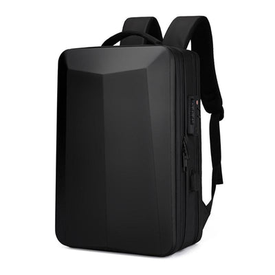 15.6 Gaming Backpack - Durable Hard Shell Black