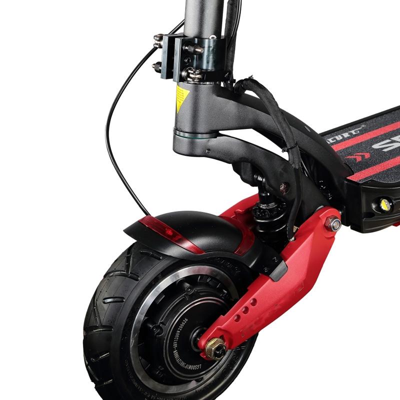 Red Folding Clamp for Electric Scooter - Zero 8x 10x 11x Dualtron Dt3 Thunder
