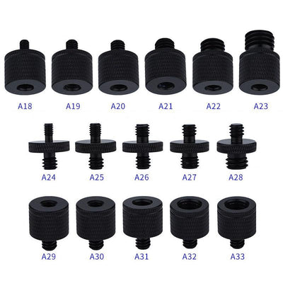 4-Piece A18 1 / 4 Female To M4 Male Screw Adapter