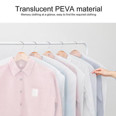 100 Disposable Dust Bags - 60X130Cm - Transparent Pp Cover