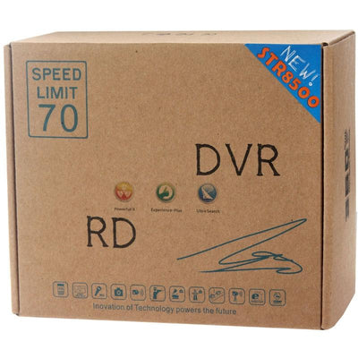 2.0 Lcd Radar Detector Dvr with Laser Gps Logger - Hd 720p 30fps