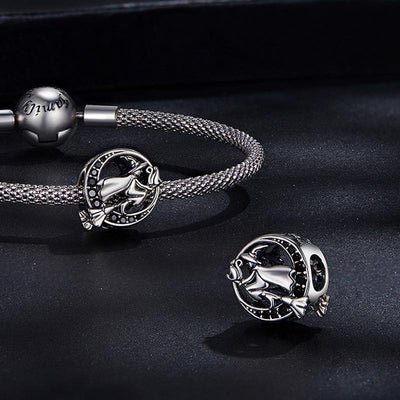925 Sterling Silver Halloween Witch Diy Bracelet Bead Accessories