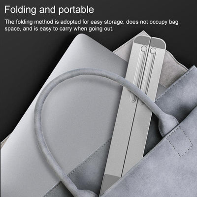 Adjustable Laptop Stand - Portable Folding Heat Dissipation Desktop Holder